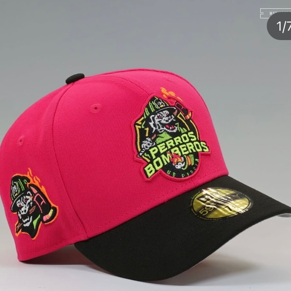 Myfitteds perros Bomberos de Peoria chiefs size 7 1/8 new era fitted in store - Picture 1 of 7